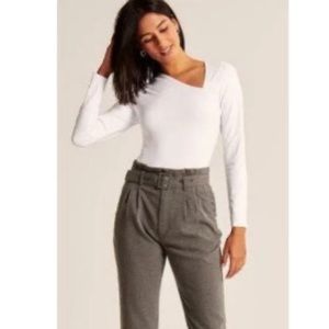 Abercrombie asymmetrical body suit